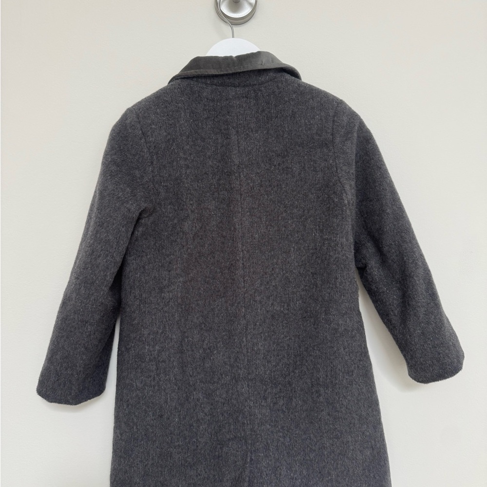 La Coqueta Charcoal Kids Pea Coat - Picture 3 of 4